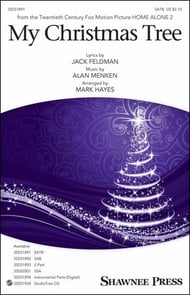 My Christmas Tree SATB choral sheet music cover Thumbnail